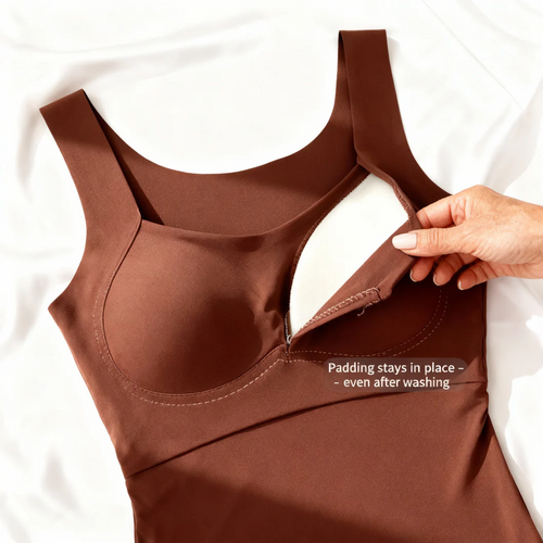Senti's Built-In Bra Comfort Shaper Tank